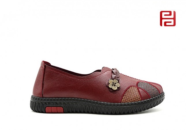 jucaikcp春秋女款单鞋舒适休闲养生鞋轻便女鞋