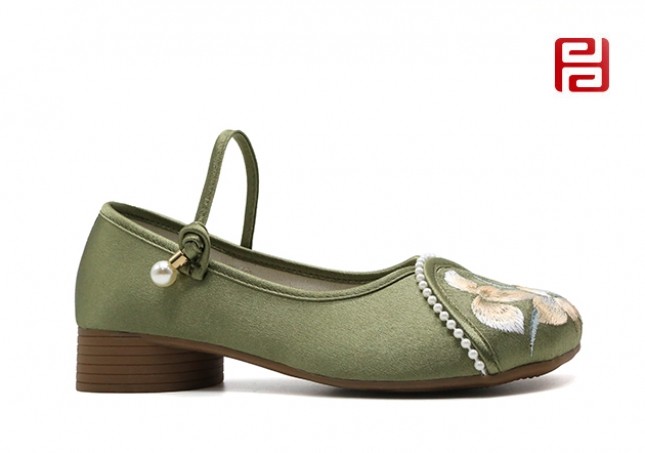 jucaikcp夏季女鞋中国风传统民族风汉唐风韵舞蹈鞋鞋