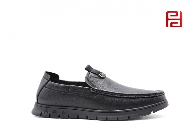 jucaikcp秋季新款商务休闲豆豆鞋商务男鞋