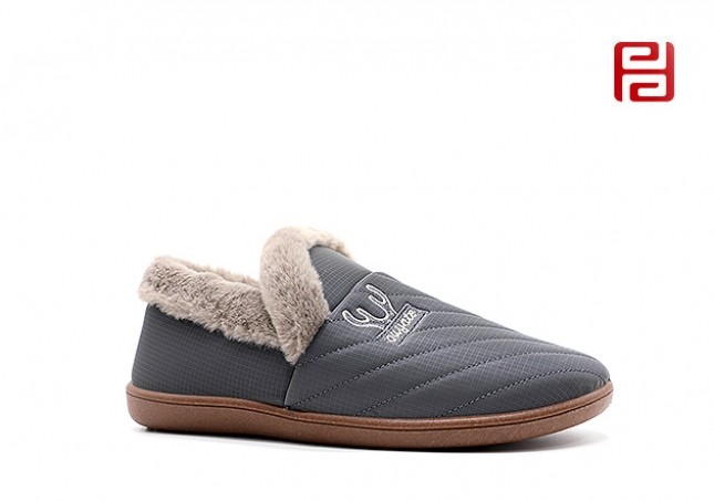 jucaikcp冬季新款居家时光男鞋居家拖鞋