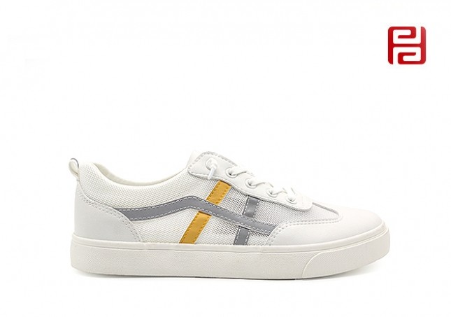 jucaikcp夏季休闲网布透气舒适小白鞋平底阿甘鞋男鞋