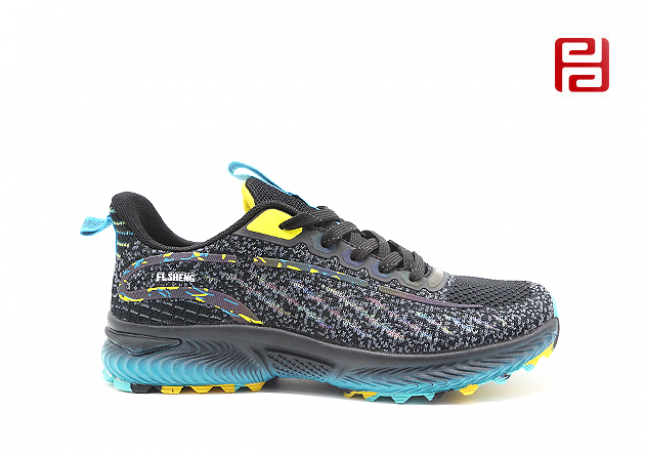 jucaikcp休闲运动男鞋马拉松跑步鞋旅游防滑透气梭织鞋子
