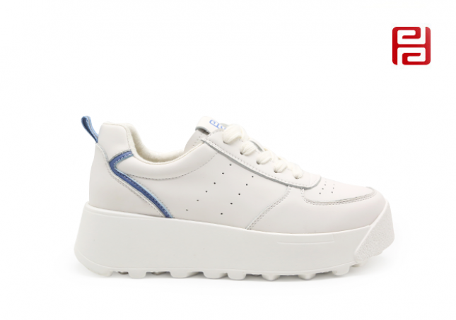 jucaikcp休闲鞋女鞋厚底百搭小白鞋增高新款面包鞋