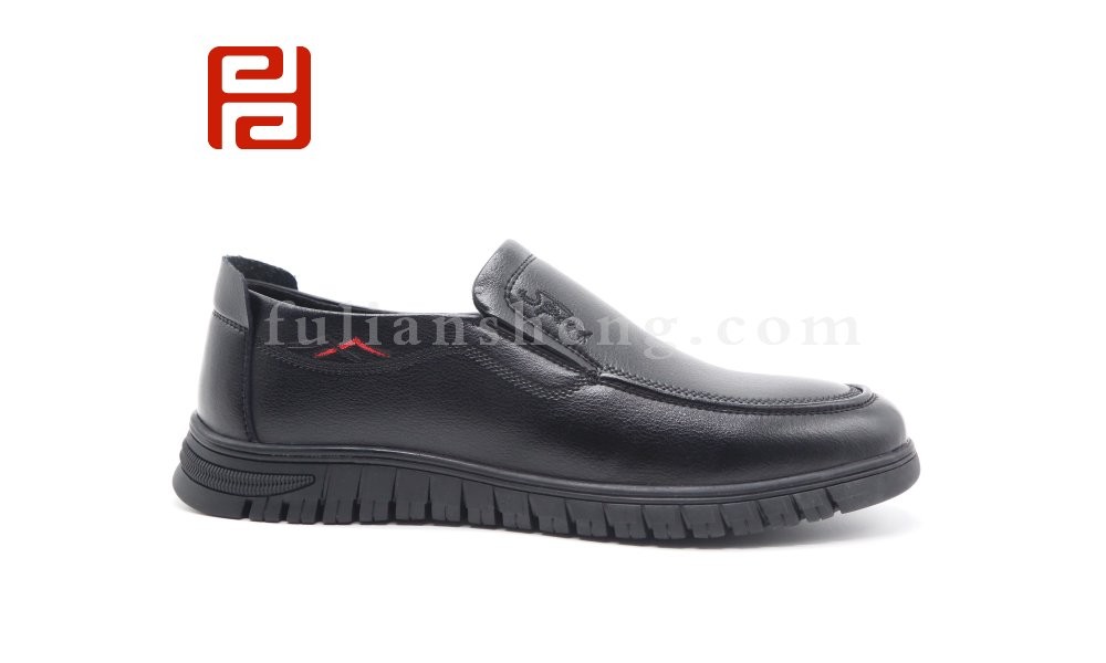 jucaikcp春季商务男鞋休闲软底工作鞋百搭套脚鞋子